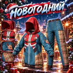 НОВОГОДНИЙ КОСТЮМ КОД ДЛЯ STEAM