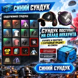 Синий сундук 20 ШТУК
