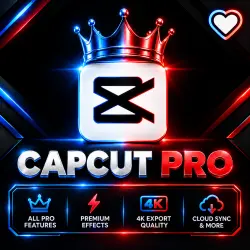 CapCut Pro 1 Месяц | Полный набор инструментов редактирования, безлимитный экспорт | ПОЛНАЯ Г