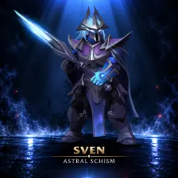 Sven - Astral Schism | Dota 2 | Подарком | Зима 2025: Collector`s Cache