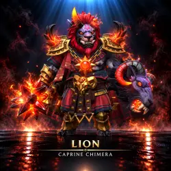 Lion - Caprine Chimera | Dota 2 | Подарком | "Павшая корона" 2024: Collector`s Cache 2