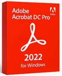 # Adobe Acrobat Pro DC 2022 — Лицензия на всю жизнь **Профессиональная программа для работы с