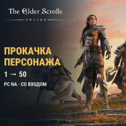 ESO: прокачка персонажа 1→50 · PC NA