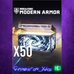 World of Tanks Modern Armor - 50 Steel Asylum War Chests XBOX DLC