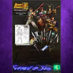 DYNASTY WARRIORS 3 Complete Edition Remastered Digital Deluxe Edition Upgrade XBOX DLC