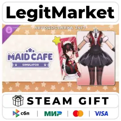 DLC Maid Cafe Simulator: Black Sugar Bunny (Jennie) / Steam АВТО / РУ + МИР