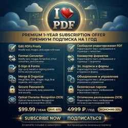 iLovePDF Premium 12 месяцев Аккаунт | Авто доставка