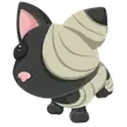Halloween Black Mummy Cat ADM Adopt Me