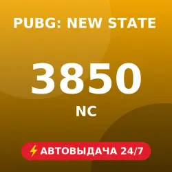 PUBG: New State 3850 NC Автовыдача 24/7