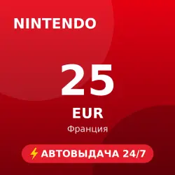 Nintendo eShop Card 25 EUR Key Автовыдача 24/7