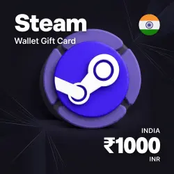 Steam Wallet IN* Подарочная карта 1000 INR | Код | Автодоставка