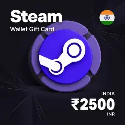 Steam Wallet IN* Подарочная карта 2500 INR | Код | Автодоставка