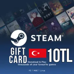 Steam Wallet TR* Подарочная карта 10 USD | Код | Автодоставка