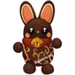 Dark Choccybunny ADM Adopt Me