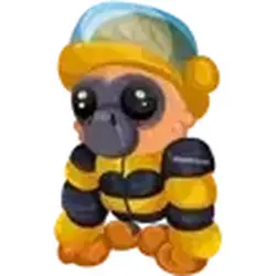 Firefighter Gibbon ADM Adopt Me