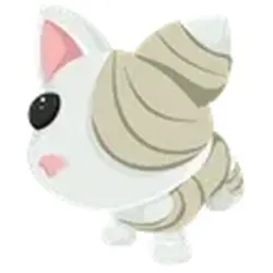 Halloween White Mummy Cat ADM Adopt Me