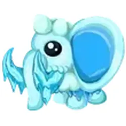 Snowy Mammoth ADM Adopt Me