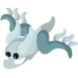 Halloween White Ghost Dragon ADM Adopt Me