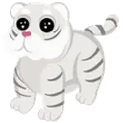Lunar White Tiger ADM Adopt Me