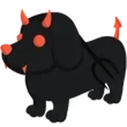 Halloween Evil Dachshund ADM Adopt Me