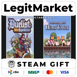 Duelist: Idle Expedition + Crusaders Quest : Hero Town / Steam АВТО / РУ + МИР