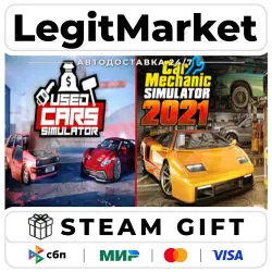 Used Cars Simulator and Car Mechanic Simulator 2021 / Steam АВТО / РУ + МИР