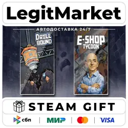 Drillbound & E-Shop Tycoon / Steam АВТО / РУ + МИР