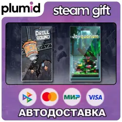Drillbound & Joyquarium Steam Gift / Россия + МИР / АВТО