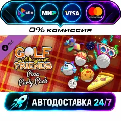 Golf With Your Friends - Pizza Party Pack DLC STEAM CIS + МИР АВТОВЫДАЧА 24/7