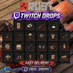 Выпадение предметов из Rust Twitch — Раунд 53 — Турель из Рустории + Пусковая установка с Островов Р