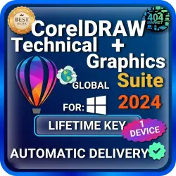CorelDRAW TECHNICAL + Graphics Suite 2024 — ключ бессрочной активации (Global)