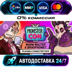 Monster Con - Bradphomet & Warm Walter (Playable Character Pack) DLC STEAM RU + МИР АВТОВЫДАЧА…