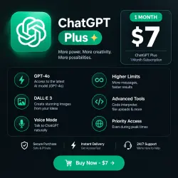 ChatGPT Business | 1 месяц | Standard Seat | Приглашение по электронной почте