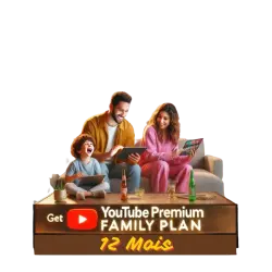 YouTube Premium: Семейный план на 6 месяцев — Личный аккаунт (Глобальный)