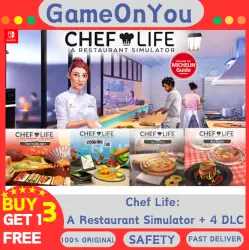Chef Life: A Restaurant Simulator + 4 DLC Nintendo Switch 1/2