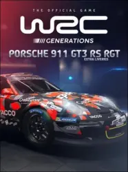 WRC Generations - Porsche 911 GT3 RS RGT Extra liveries DLC PC Steam Key GLOBAL
