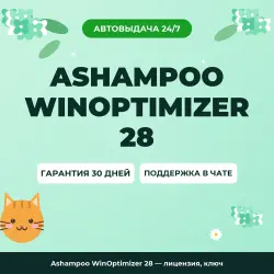 Ashampoo WinOptimizer 28 — лицензия, ключ