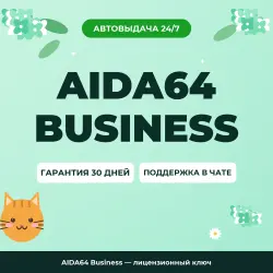 AIDA64 Business — лицензионный ключ