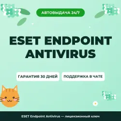 ESET Endpoint Antivirus — лицензионный ключ