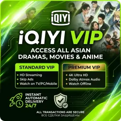 iQIYI VIP Подписка | Standard & Premium | Мгновенная выдача |