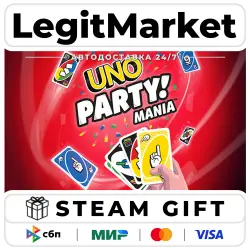 DLC Uno - Party! Mania DLC / Steam АВТО / РУ + МИР