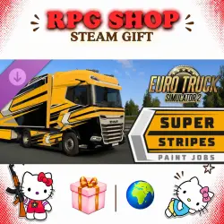 Euro Truck Simulator 2 Super Stripes Paint Jobs Pack DLC | АВТО 24/7 | Россия+МИР