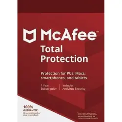 McAfee Total Protection 1 Device 3 Year | Ключ подписки | GLOBAL