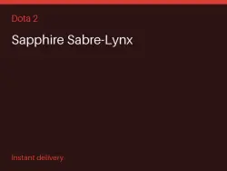 Sapphire Sabre-Lynx #560490325