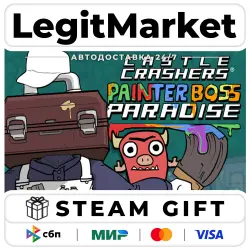 DLC Castle Crashers - Painter Boss Paradise / Steam АВТО / РУ + МИР