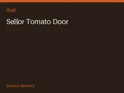 Señor Tomato Door #561974965
