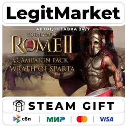 DLC Total War: ROME II - Wrath of Sparta / Steam АВТО / РУ + МИР