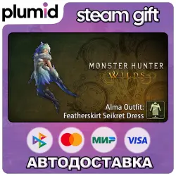 DLC Monster Hunter Wilds - Alma Outfit: Featherskirt Seikret Dress Steam Gift / Россия + МИР / АВТО