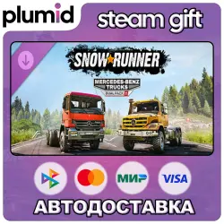 DLC SnowRunner - Mercedes-Benz Trucks Dual Pack 1 Steam Gift / Россия + МИР / АВТО