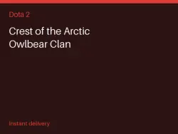 Crest of the Arctic Owlbear Clan #564874972